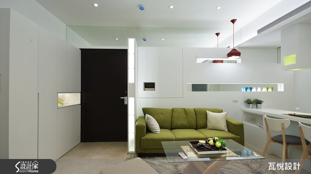 14坪＿現代風玄關客廳案例圖片＿瓦悅設計有限公司＿瓦悅_27之1