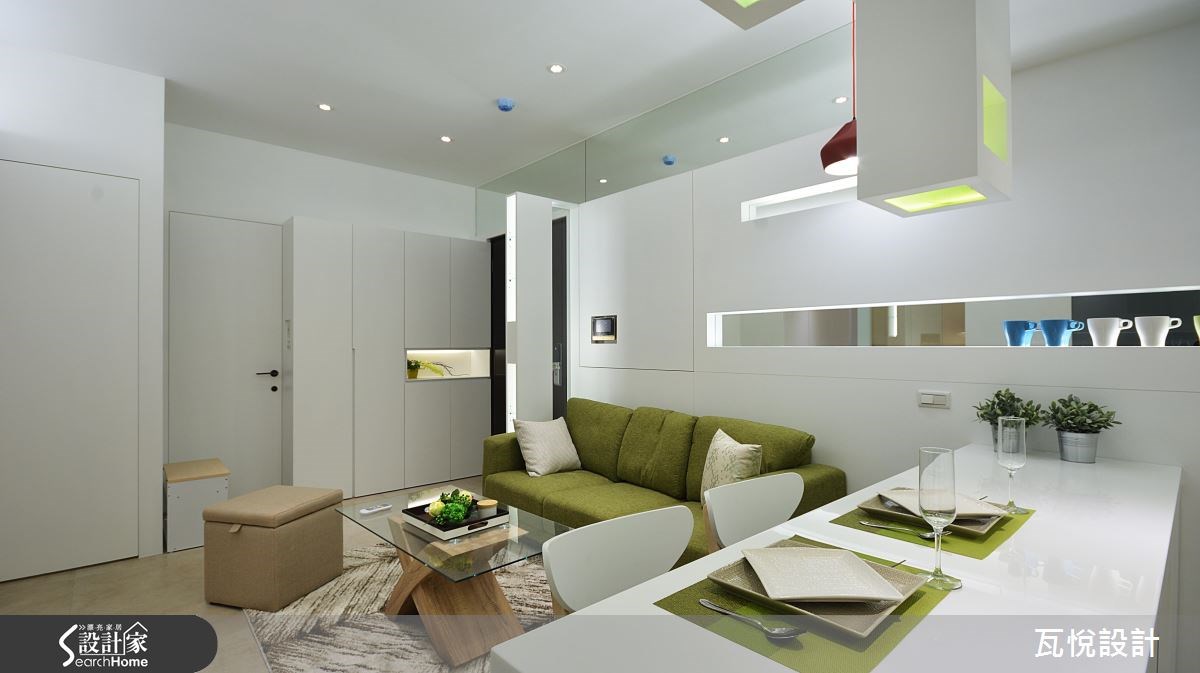 14坪＿現代風玄關客廳餐廳案例圖片＿瓦悅設計有限公司＿瓦悅_27之7