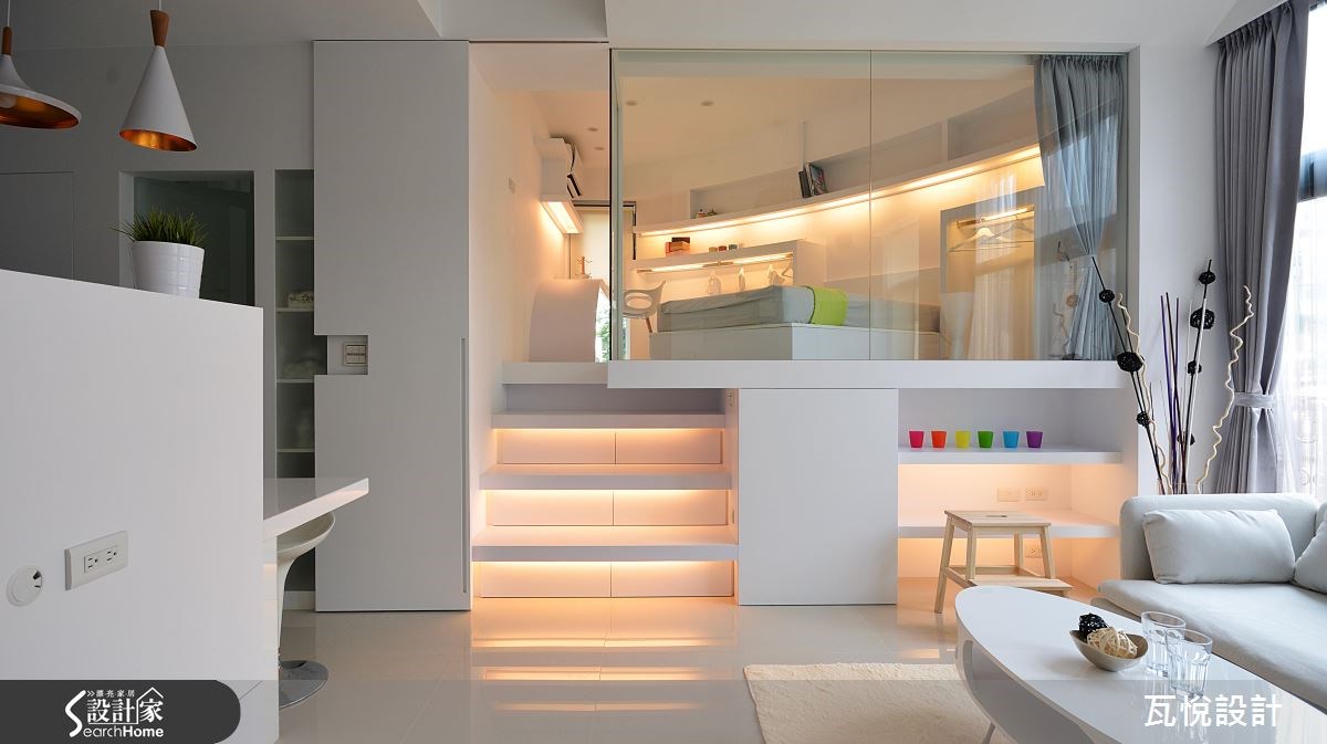 新成屋(5年以下)＿現代風客廳臥室樓梯案例圖片＿瓦悅設計有限公司＿瓦悅_29之7