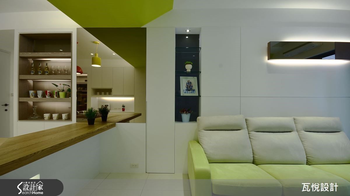 23坪中古屋(5~15年)＿現代風客廳吧檯案例圖片＿瓦悅設計有限公司＿瓦悅_30之10