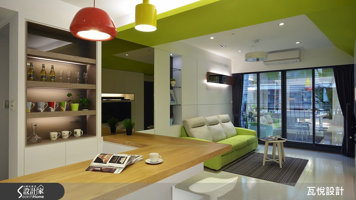 23坪中古屋(5~15年)＿現代風客廳吧檯案例圖片＿瓦悅設計有限公司＿瓦悅_30之13