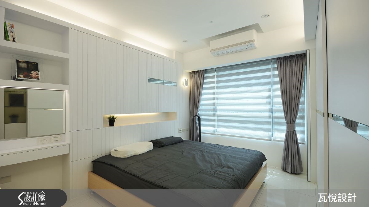 23坪中古屋(5~15年)＿現代風臥室案例圖片＿瓦悅設計有限公司＿瓦悅_30之26