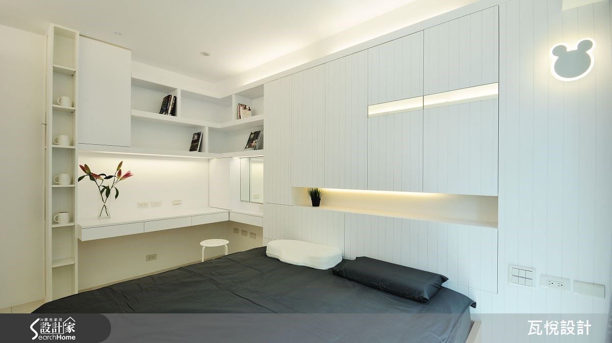 23坪中古屋(5~15年)＿現代風臥室案例圖片＿瓦悅設計有限公司＿瓦悅_30之28