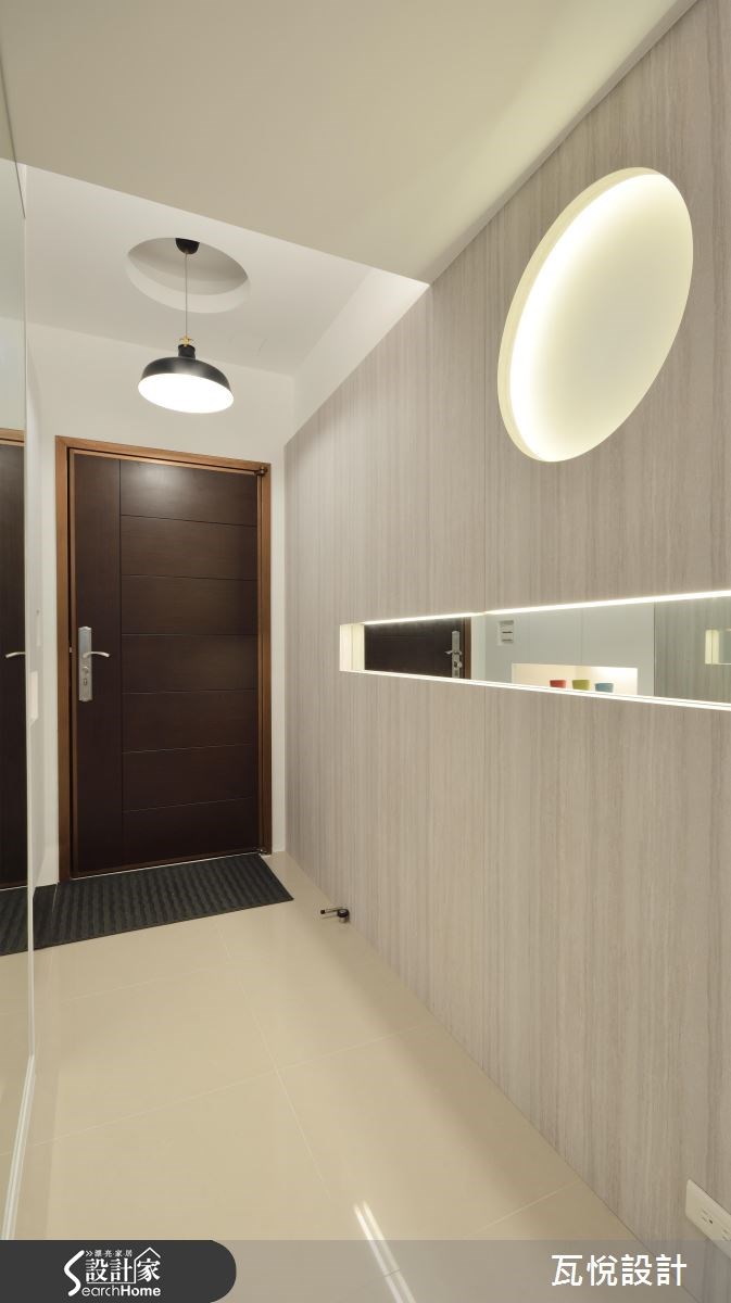 25坪新成屋(5年以下)＿混搭風玄關案例圖片＿瓦悅設計有限公司＿瓦悅_32之3