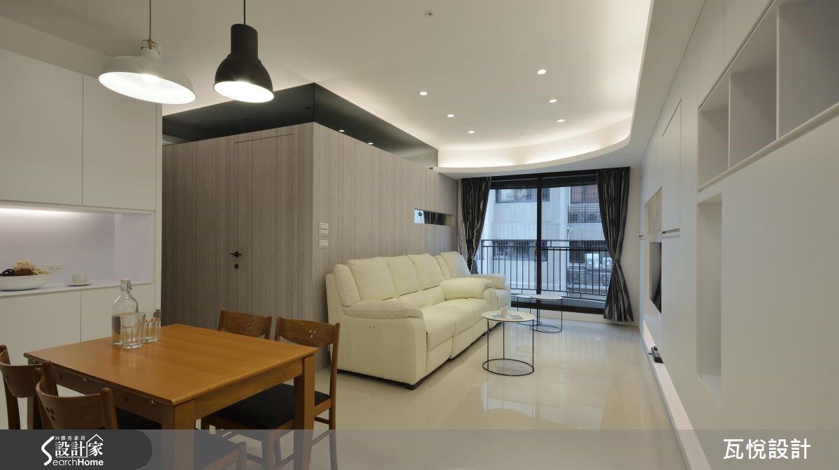 25坪新成屋(5年以下)＿混搭風客廳餐廳案例圖片＿瓦悅設計有限公司＿瓦悅_32之5