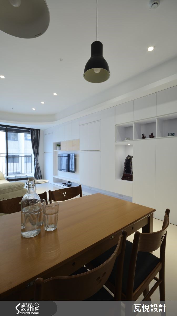25坪新成屋(5年以下)＿混搭風客廳餐廳案例圖片＿瓦悅設計有限公司＿瓦悅_32之11