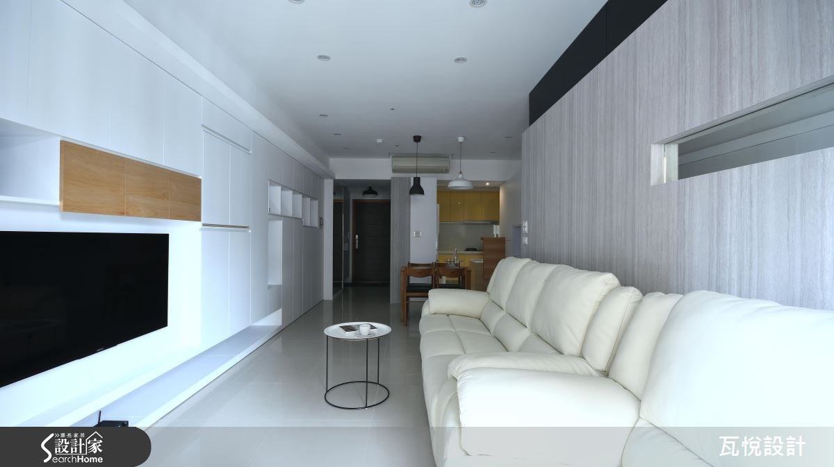 25坪新成屋(5年以下)＿混搭風玄關客廳餐廳廚房案例圖片＿瓦悅設計有限公司＿瓦悅_32之14