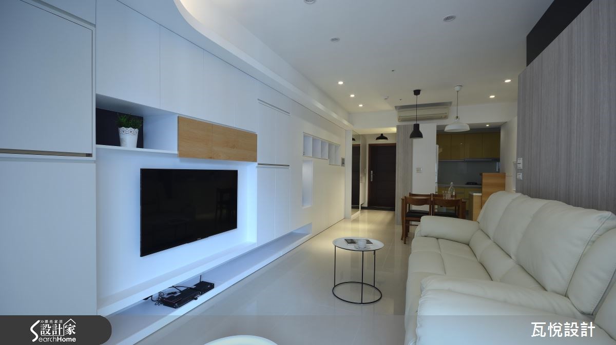 25坪新成屋(5年以下)＿混搭風玄關客廳餐廳廚房案例圖片＿瓦悅設計有限公司＿瓦悅_32之15