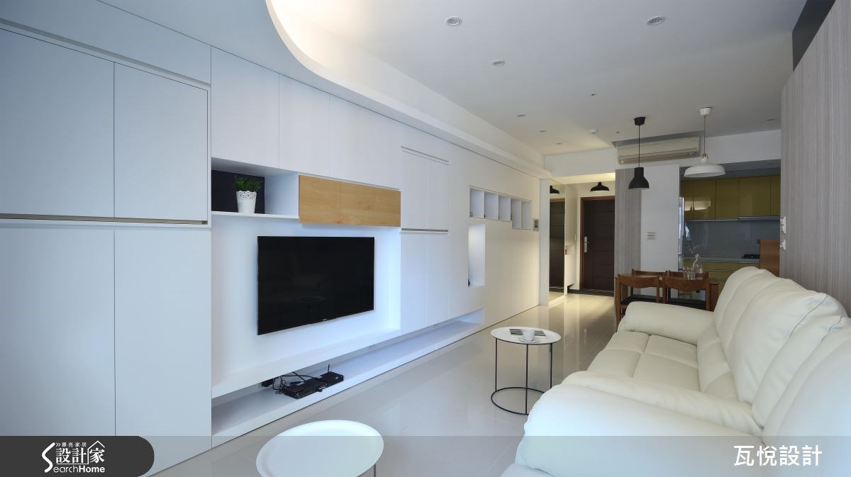 25坪新成屋(5年以下)＿混搭風客廳案例圖片＿瓦悅設計有限公司＿瓦悅_32之16