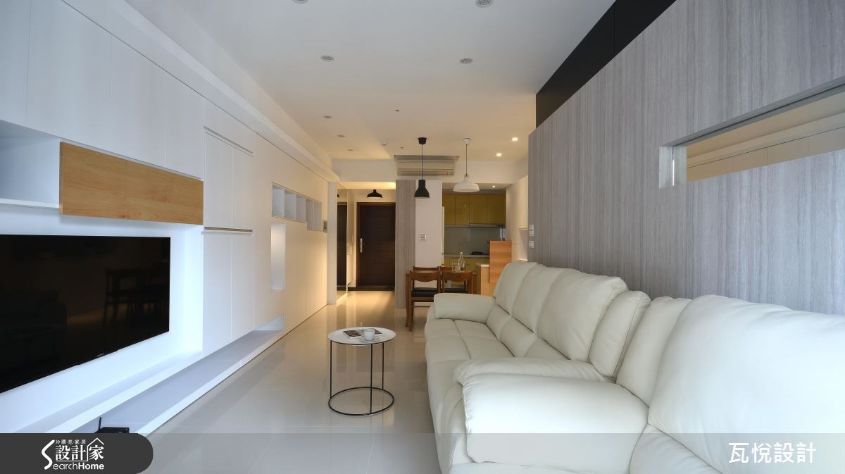 25坪新成屋(5年以下)＿混搭風玄關客廳餐廳廚房案例圖片＿瓦悅設計有限公司＿瓦悅_32之17