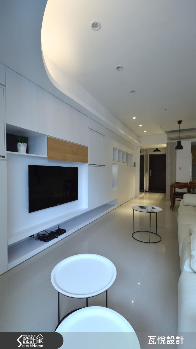 25坪新成屋(5年以下)＿混搭風玄關客廳餐廳案例圖片＿瓦悅設計有限公司＿瓦悅_32之20