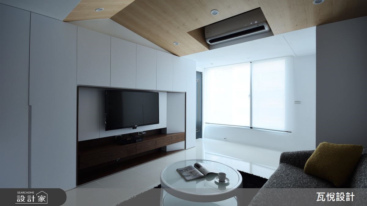 21坪老屋(16~30年)＿現代風玄關客廳案例圖片＿瓦悅設計有限公司＿瓦悅_33之5