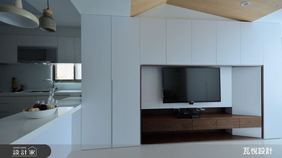 21坪老屋(16~30年)＿現代風客廳廚房案例圖片＿瓦悅設計有限公司＿瓦悅_33之6