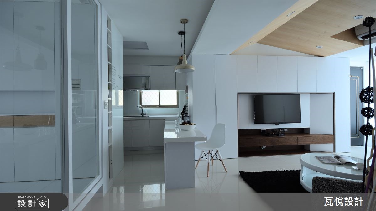 21坪老屋(16~30年)＿現代風客廳餐廳走廊案例圖片＿瓦悅設計有限公司＿瓦悅_33之7