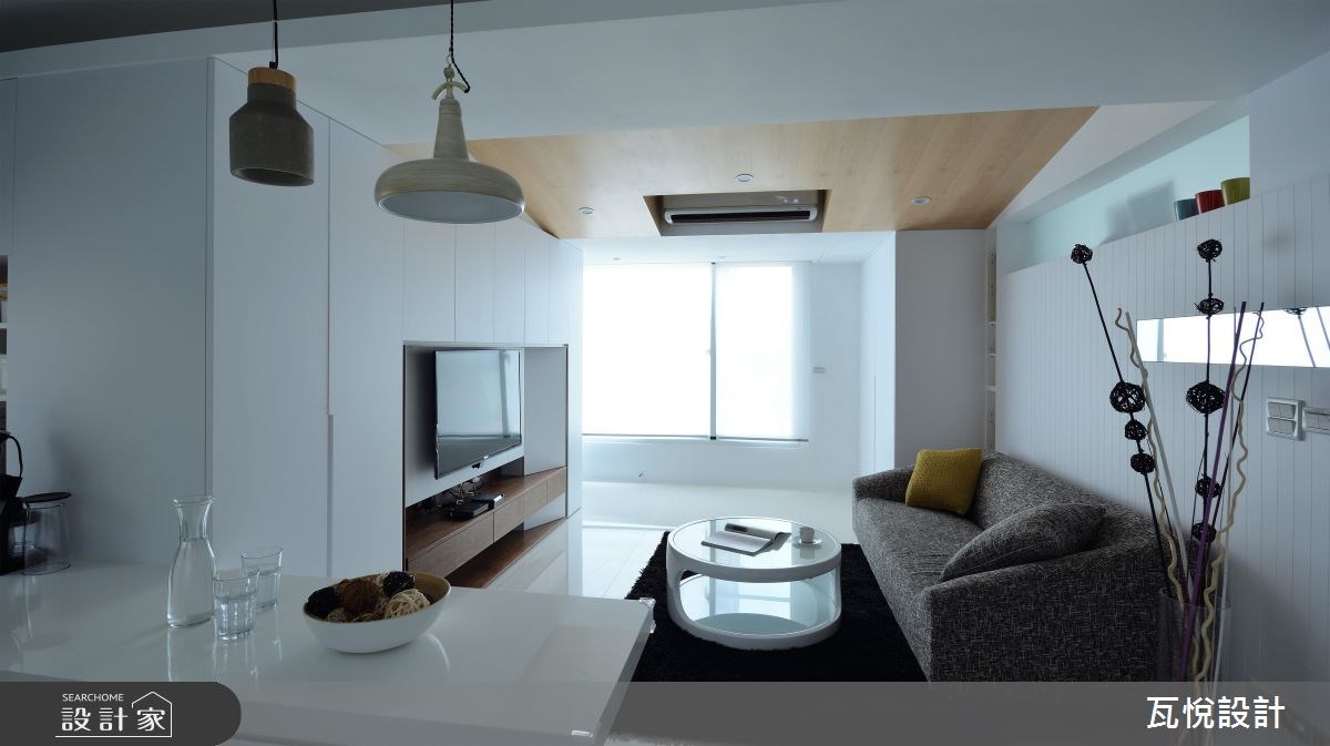 21坪老屋(16~30年)＿現代風玄關客廳案例圖片＿瓦悅設計有限公司＿瓦悅_33之8