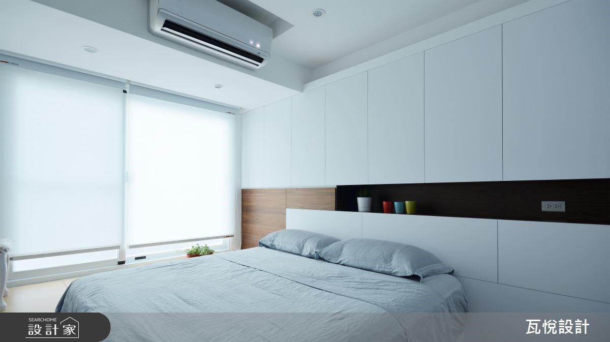 21坪老屋(16~30年)＿現代風臥室案例圖片＿瓦悅設計有限公司＿瓦悅_33之35