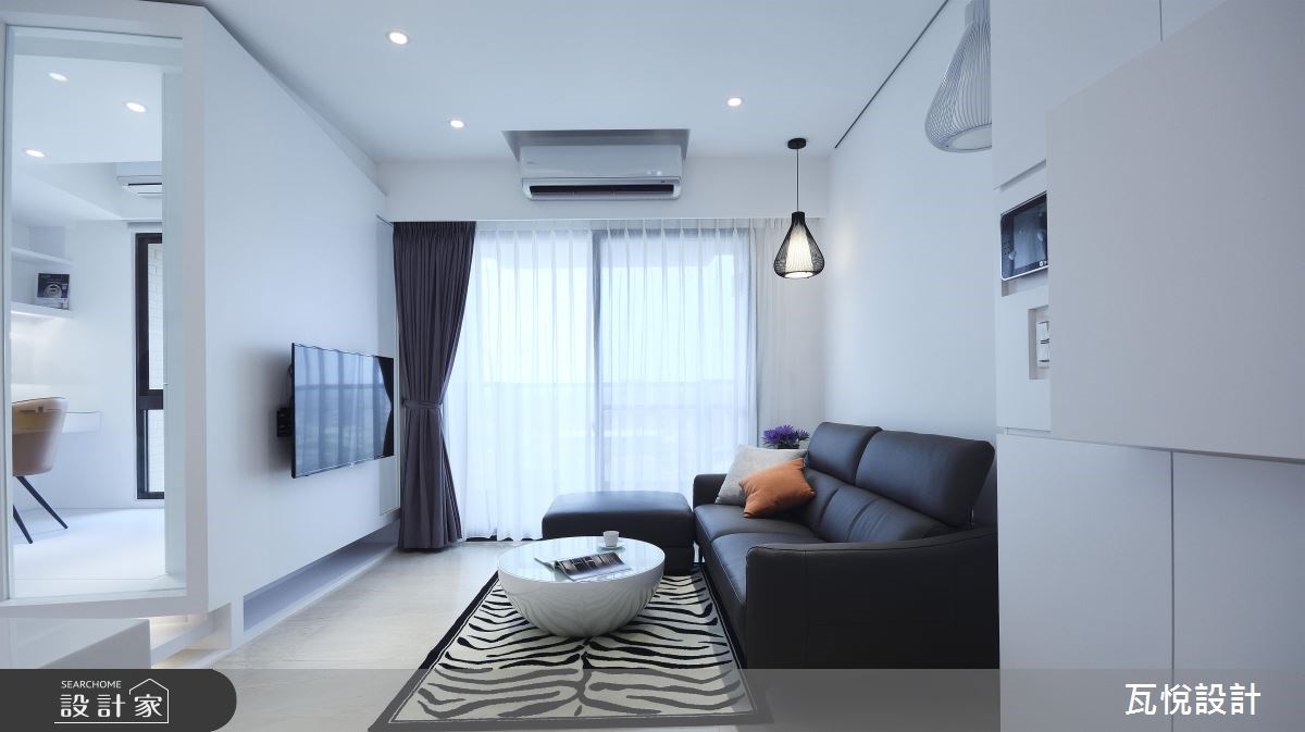20坪新成屋(5年以下)＿現代風客廳案例圖片＿瓦悅設計有限公司＿瓦悅_34之2