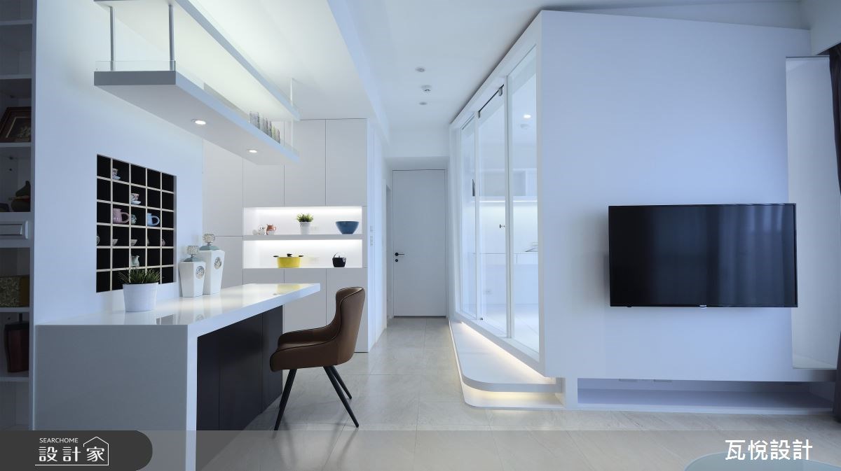 20坪新成屋(5年以下)＿現代風走廊案例圖片＿瓦悅設計有限公司＿瓦悅_34之9