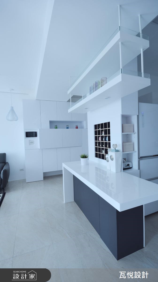 20坪新成屋(5年以下)＿現代風玄關廚房案例圖片＿瓦悅設計有限公司＿瓦悅_34之12