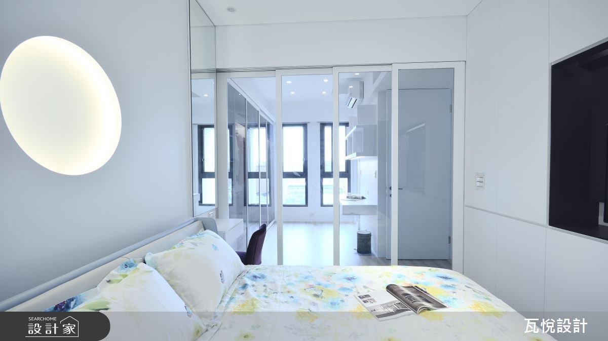 20坪新成屋(5年以下)＿現代風臥室更衣間案例圖片＿瓦悅設計有限公司＿瓦悅_34之25