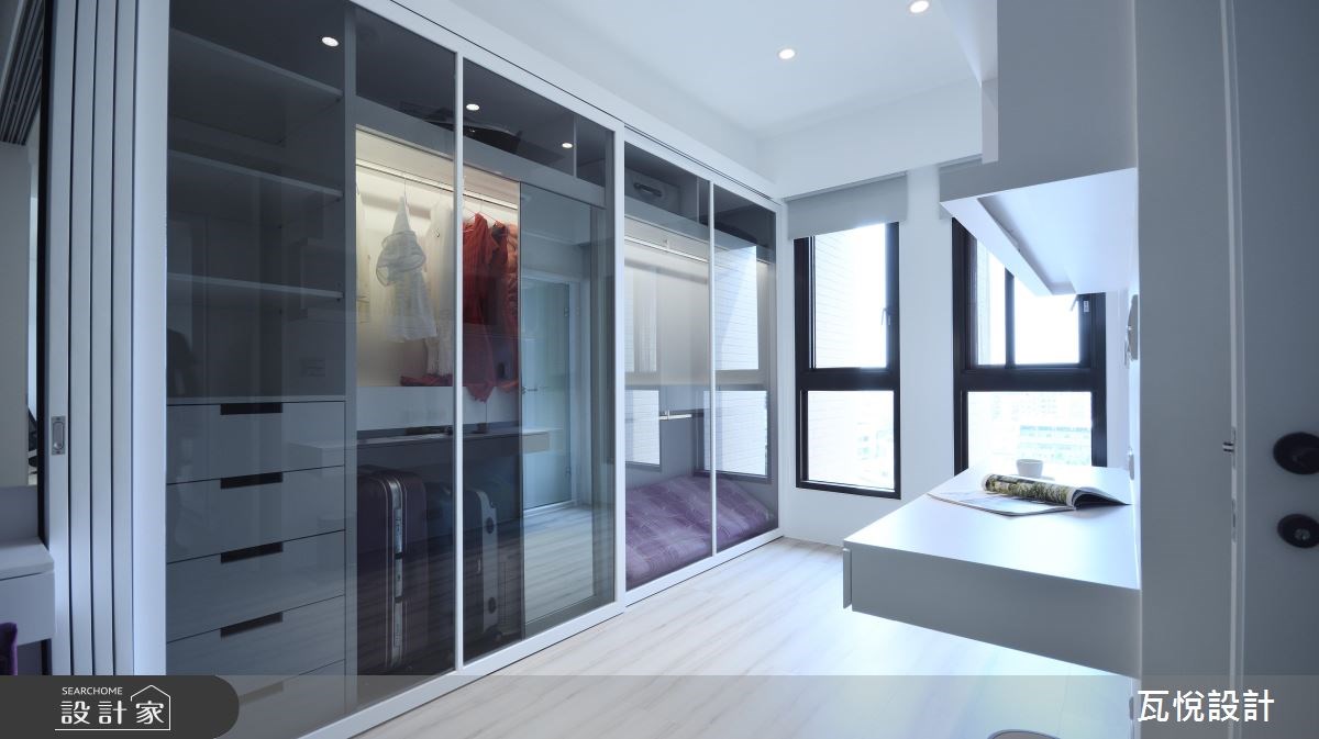 20坪新成屋(5年以下)＿現代風臥室更衣間案例圖片＿瓦悅設計有限公司＿瓦悅_34之31