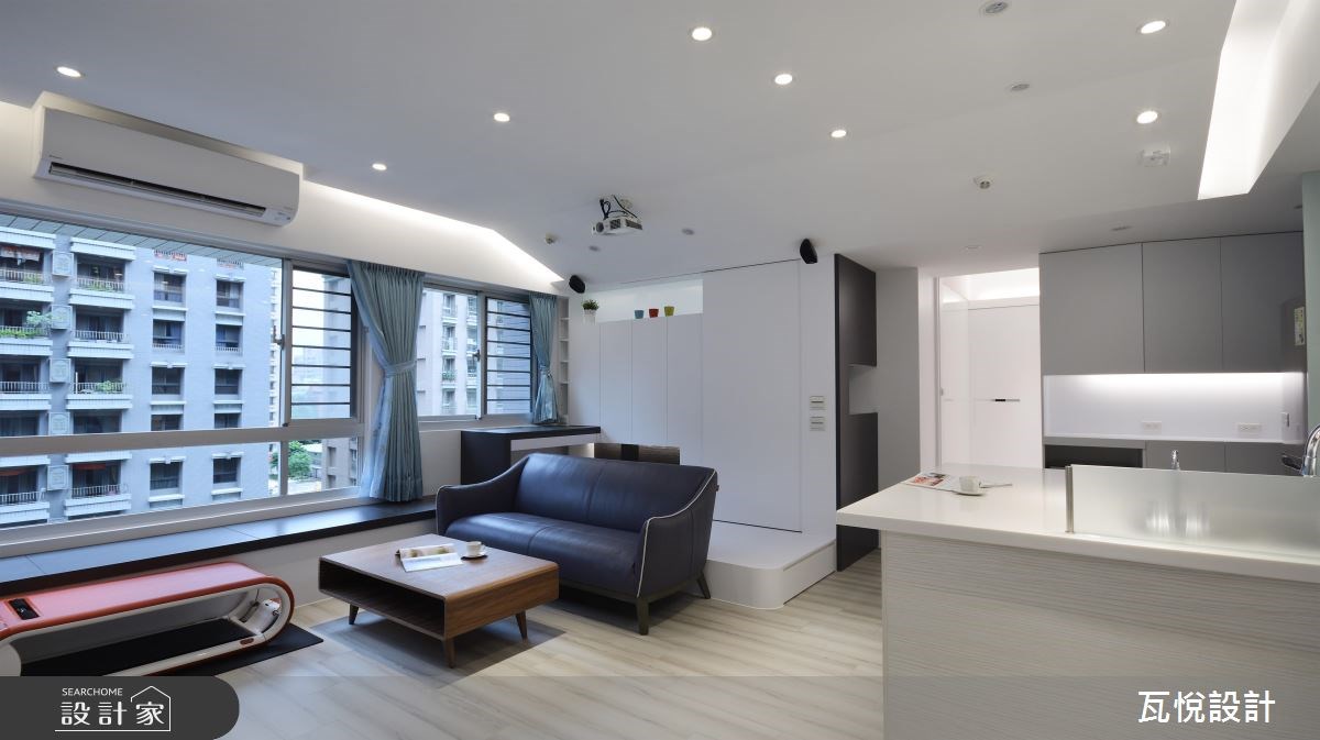 18坪中古屋(5~15年)＿現代風客廳案例圖片＿瓦悅設計有限公司＿瓦悅_35之2