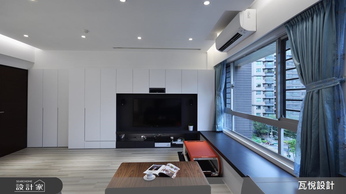 18坪中古屋(5~15年)＿現代風客廳案例圖片＿瓦悅設計有限公司＿瓦悅_35之7