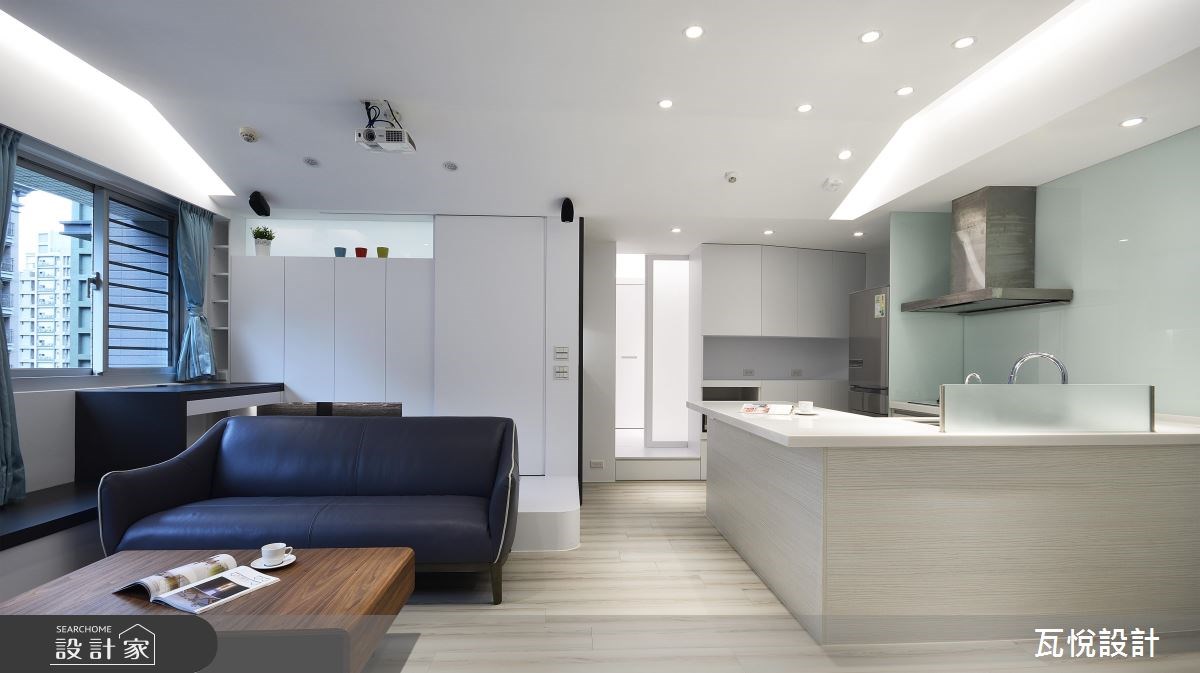 18坪中古屋(5~15年)＿現代風客廳餐廳廚房案例圖片＿瓦悅設計有限公司＿瓦悅_35之8