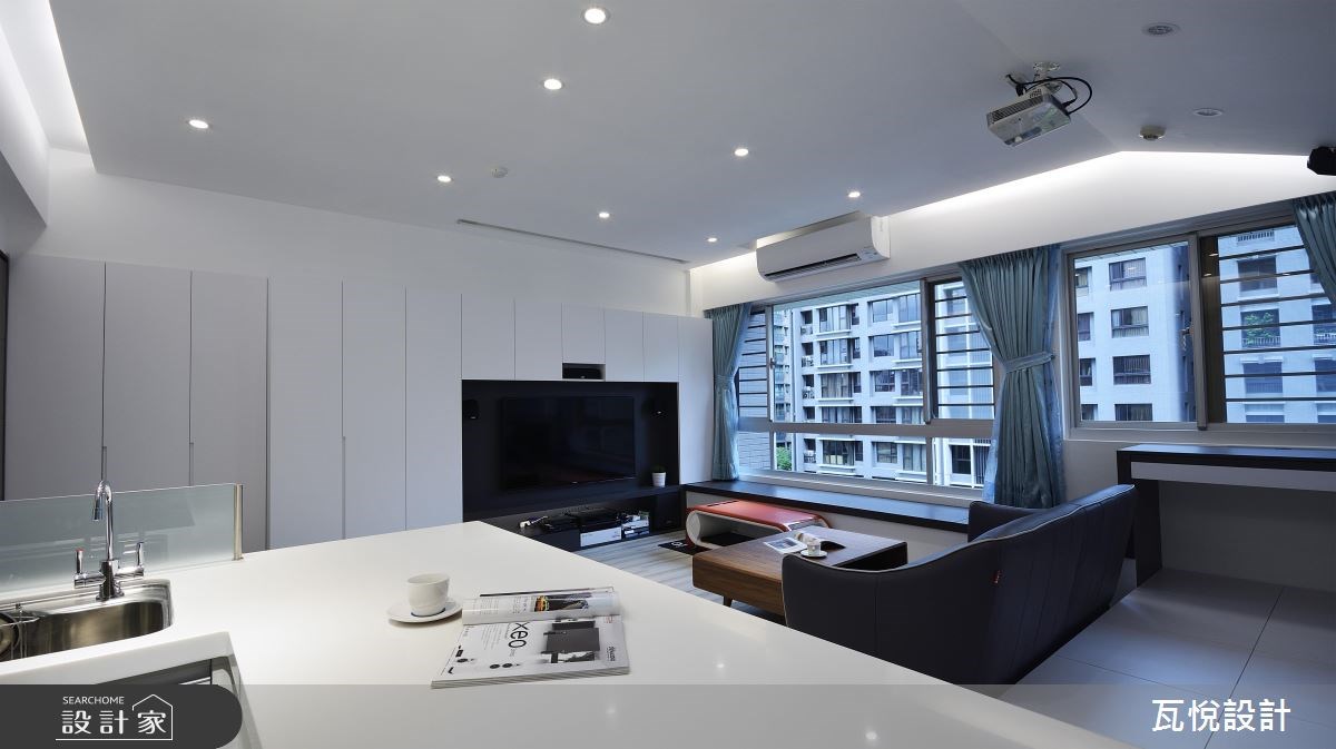 18坪中古屋(5~15年)＿現代風客廳案例圖片＿瓦悅設計有限公司＿瓦悅_35之11