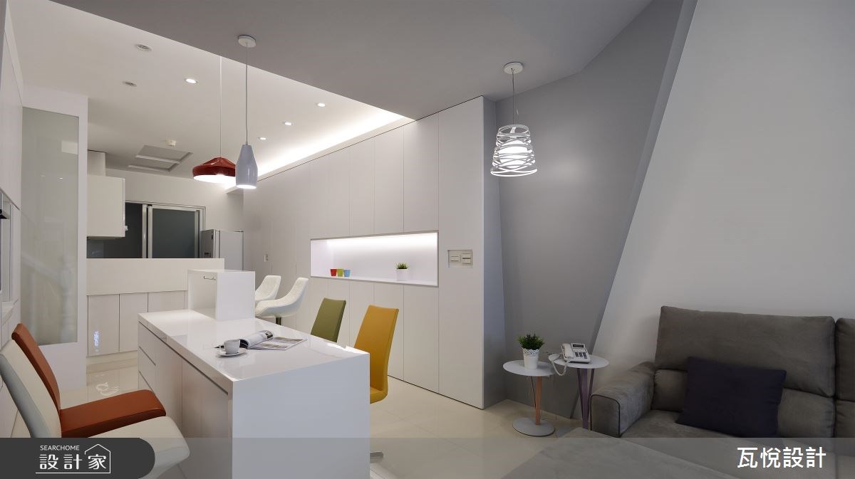 60坪中古屋(5~15年)＿現代風客廳餐廳廚房案例圖片＿瓦悅設計有限公司＿瓦悅_37之5