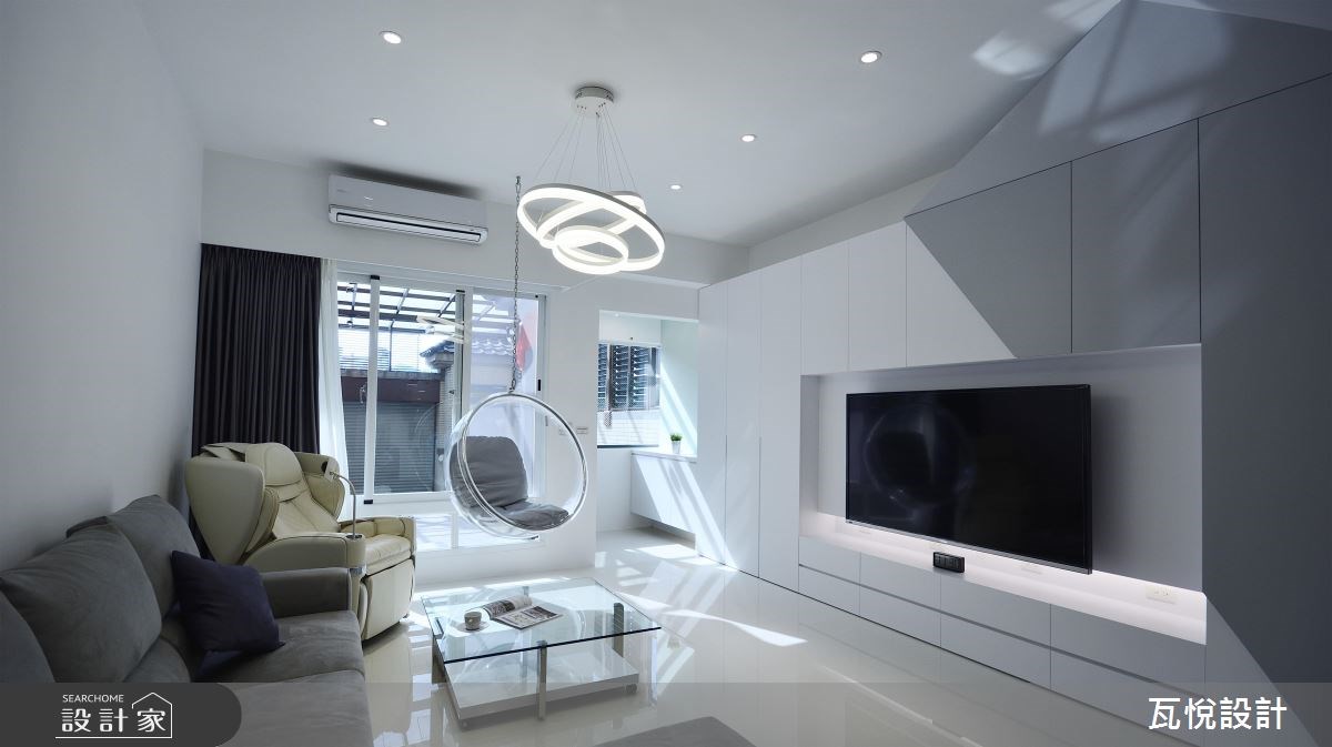 60坪中古屋(5~15年)＿現代風客廳案例圖片＿瓦悅設計有限公司＿瓦悅_37之6