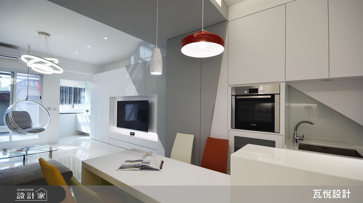 60坪中古屋(5~15年)＿現代風客廳吧檯案例圖片＿瓦悅設計有限公司＿瓦悅_37之9