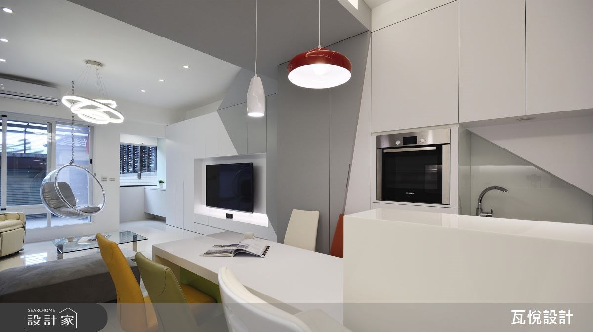 60坪中古屋(5~15年)＿現代風客廳案例圖片＿瓦悅設計有限公司＿瓦悅_37之15