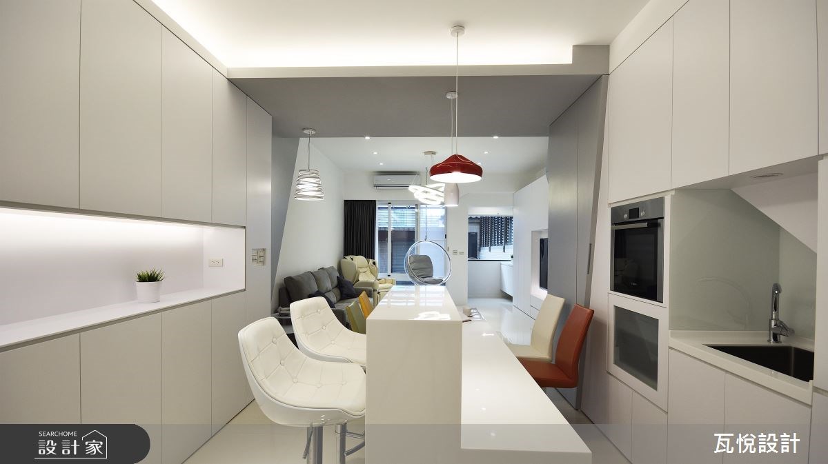 60坪中古屋(5~15年)＿現代風客廳吧檯案例圖片＿瓦悅設計有限公司＿瓦悅_37之17