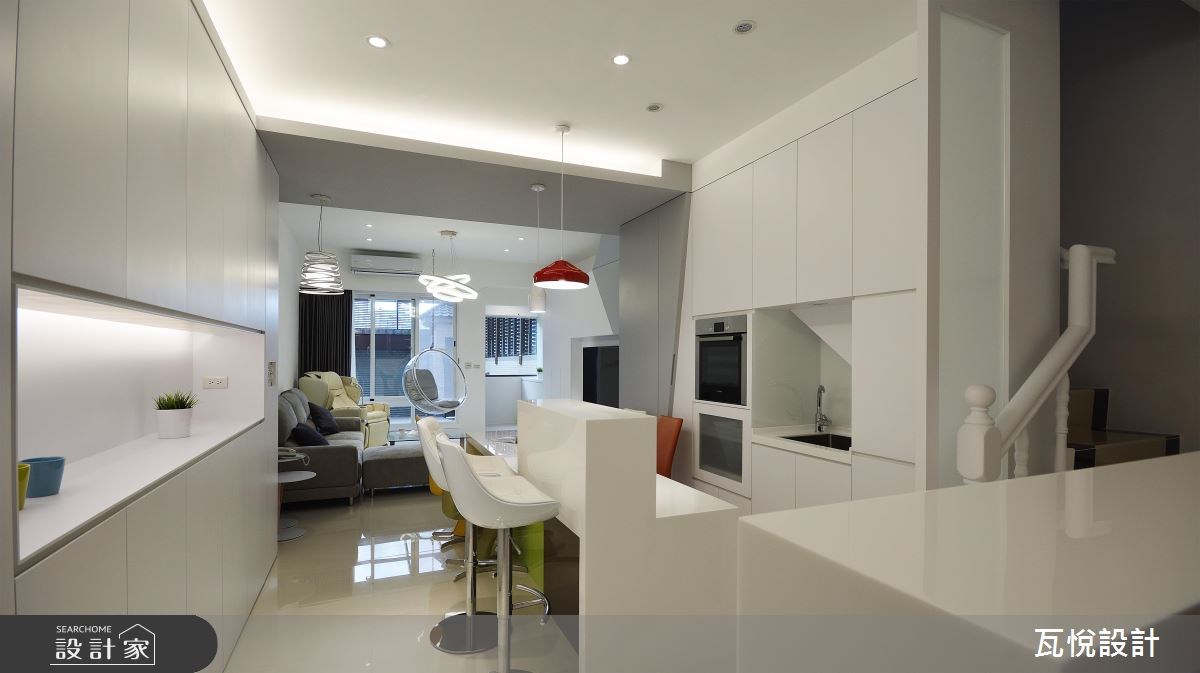 60坪中古屋(5~15年)＿現代風客廳吧檯案例圖片＿瓦悅設計有限公司＿瓦悅_37之19