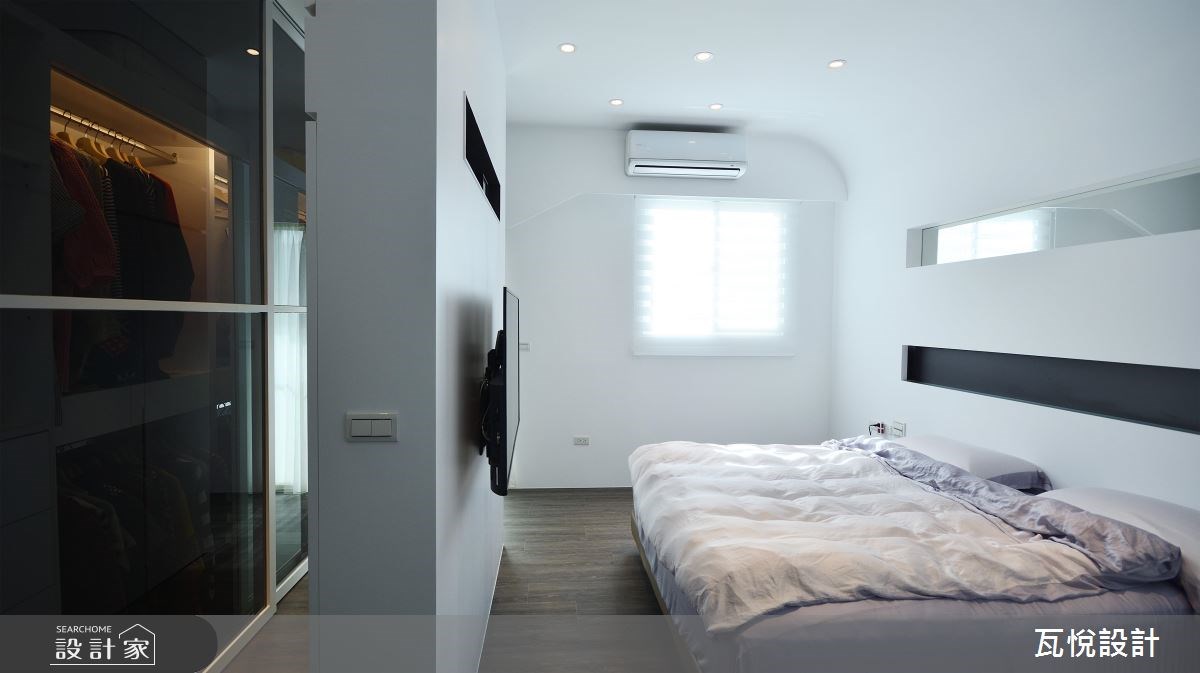 60坪中古屋(5~15年)＿現代風臥室更衣間案例圖片＿瓦悅設計有限公司＿瓦悅_37之23