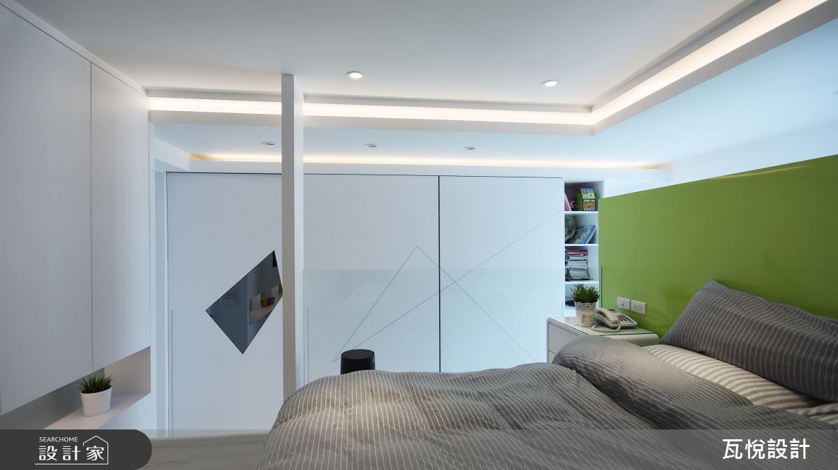 60坪中古屋(5~15年)＿現代風臥室案例圖片＿瓦悅設計有限公司＿瓦悅_37之35