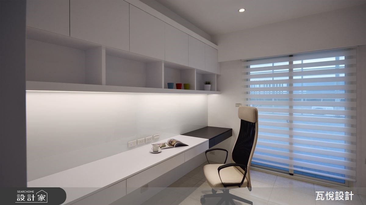 60坪中古屋(5~15年)＿現代風書房案例圖片＿瓦悅設計有限公司＿瓦悅_37之38