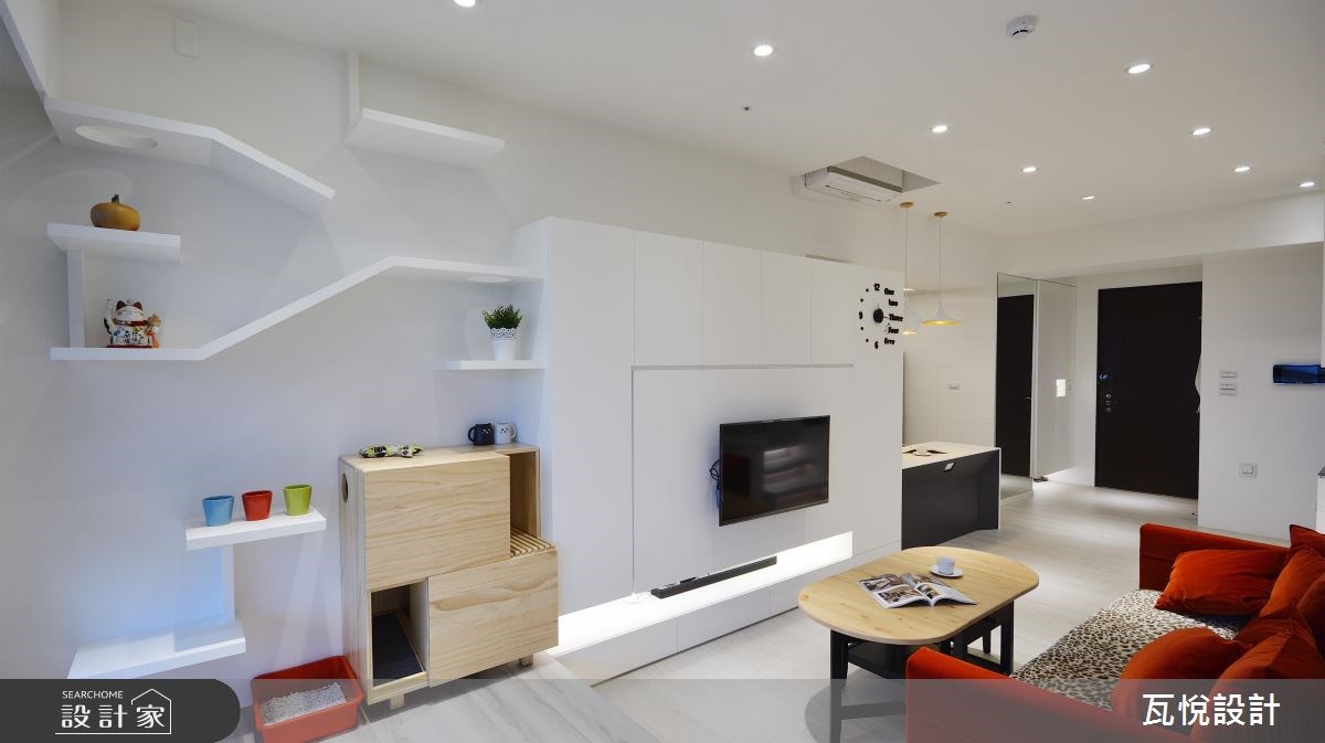 16坪新成屋(5年以下)＿現代風客廳案例圖片＿瓦悅設計有限公司＿瓦悅_38之21