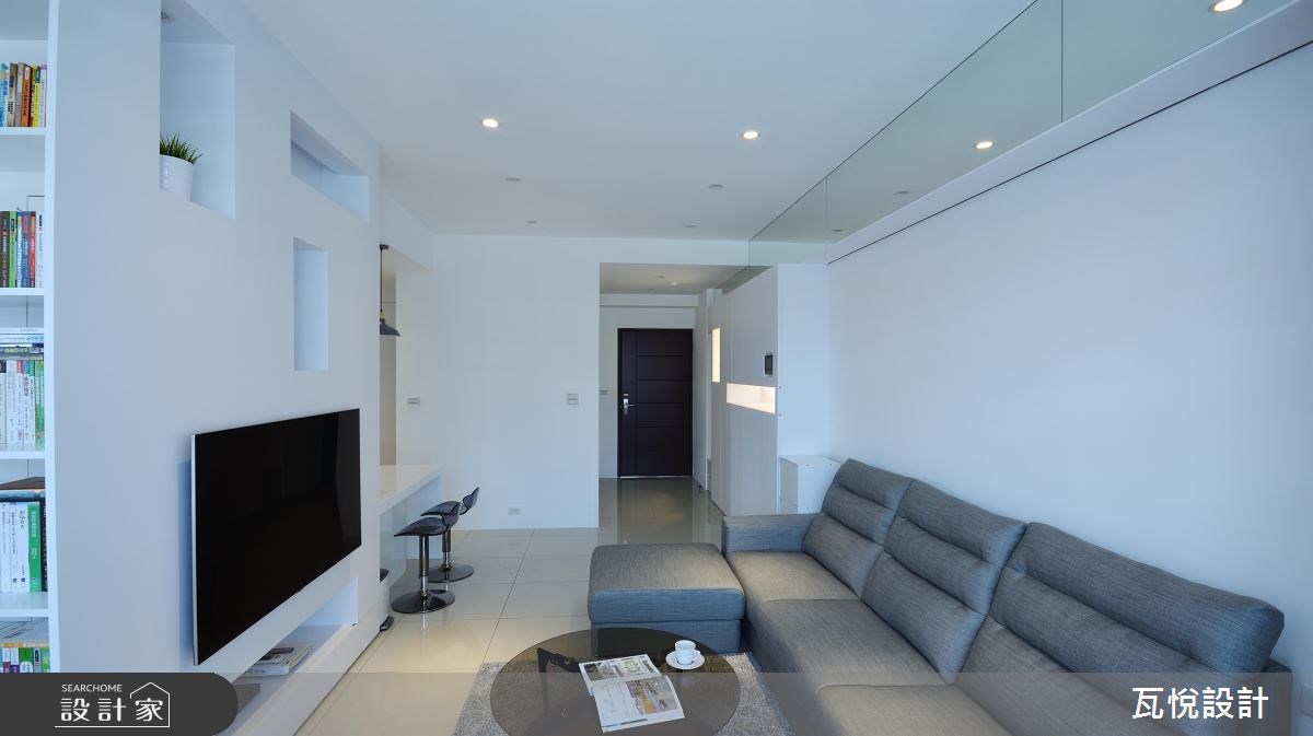 22坪新成屋(5年以下)＿現代風玄關客廳吧檯案例圖片＿瓦悅設計有限公司＿瓦悅_39之11