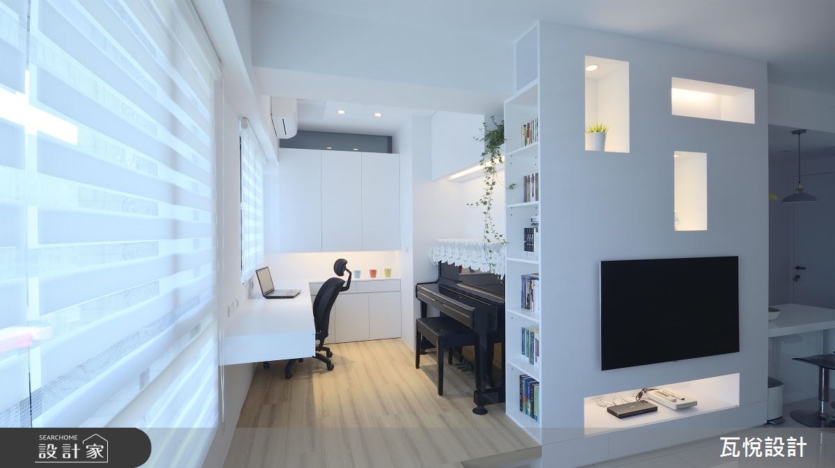 22坪新成屋(5年以下)＿現代風書房案例圖片＿瓦悅設計有限公司＿瓦悅_39之14