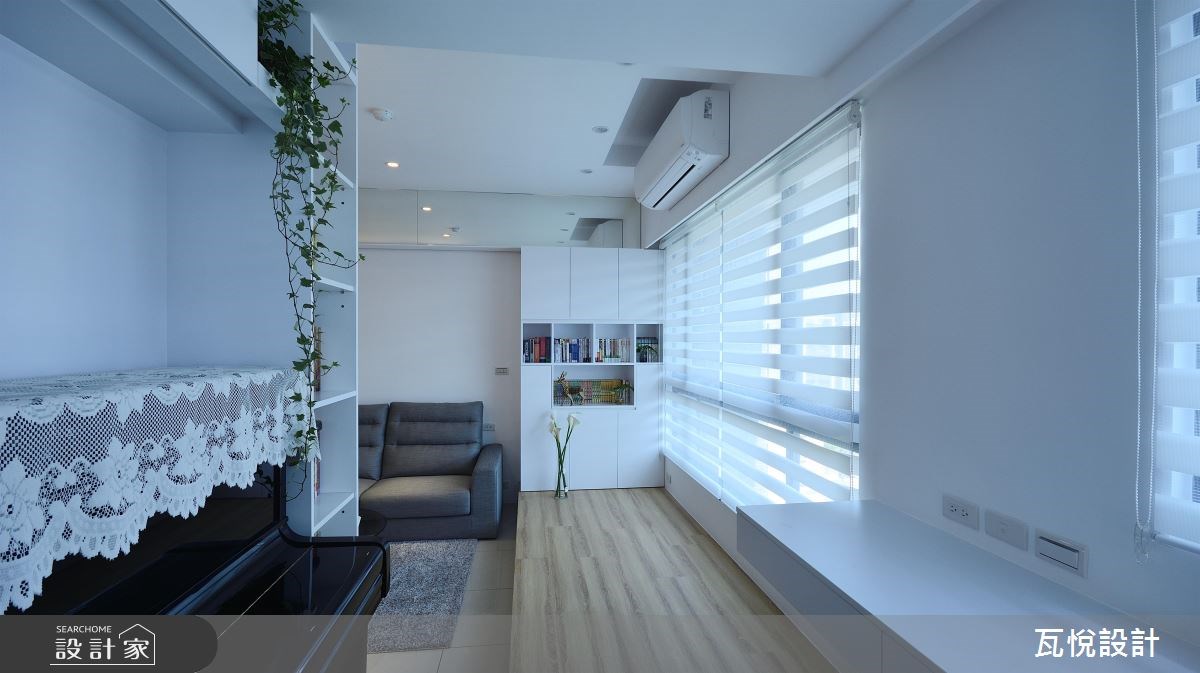 22坪新成屋(5年以下)＿現代風客廳書房臥榻案例圖片＿瓦悅設計有限公司＿瓦悅_39之20
