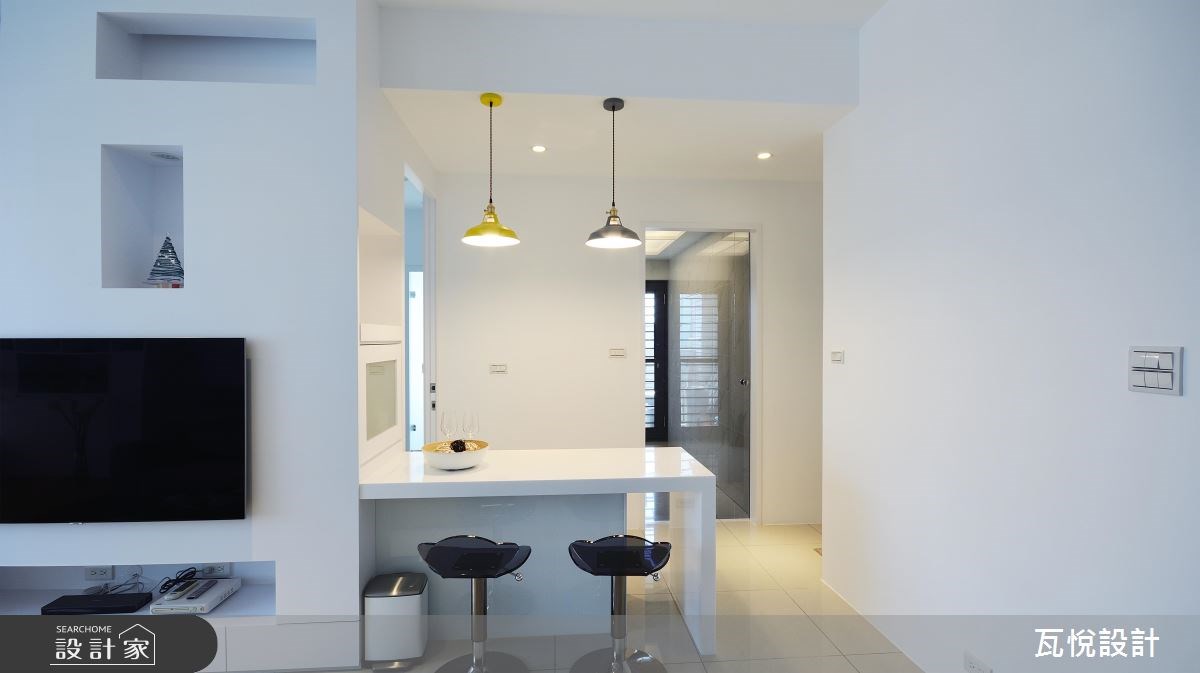22坪新成屋(5年以下)＿現代風吧檯案例圖片＿瓦悅設計有限公司＿瓦悅_39之21