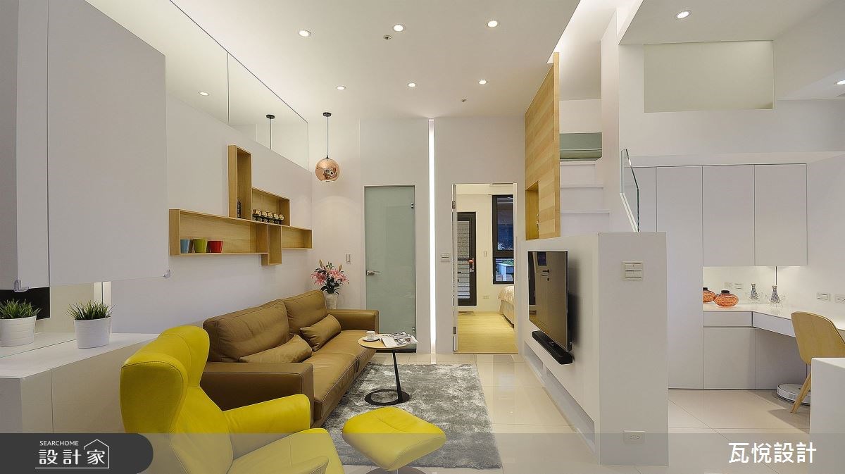 14坪新成屋(5年以下)＿現代風客廳案例圖片＿瓦悅設計有限公司＿瓦悅_41之8