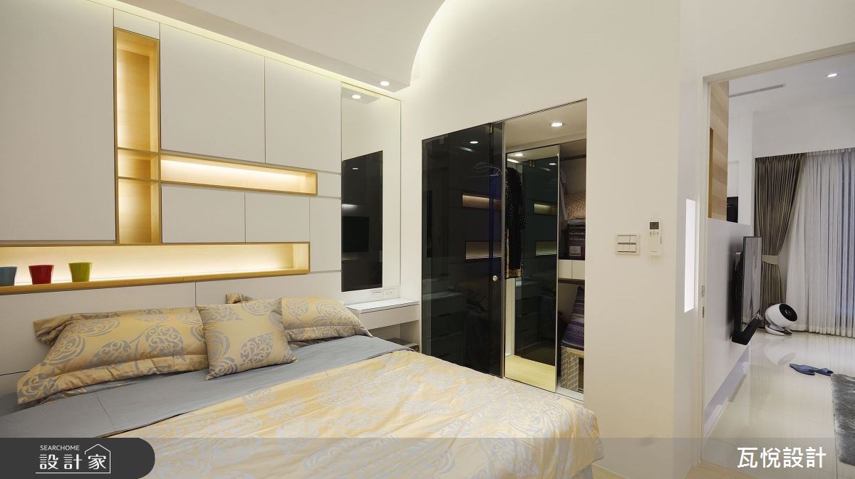 14坪新成屋(5年以下)＿現代風臥室案例圖片＿瓦悅設計有限公司＿瓦悅_41之20