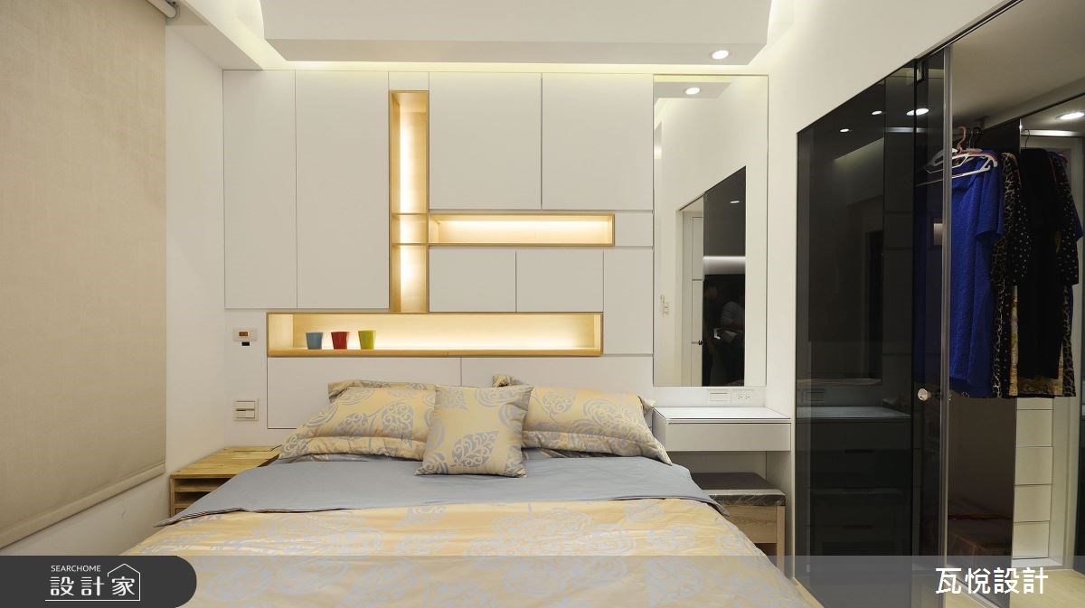 14坪新成屋(5年以下)＿現代風臥室案例圖片＿瓦悅設計有限公司＿瓦悅_41之22