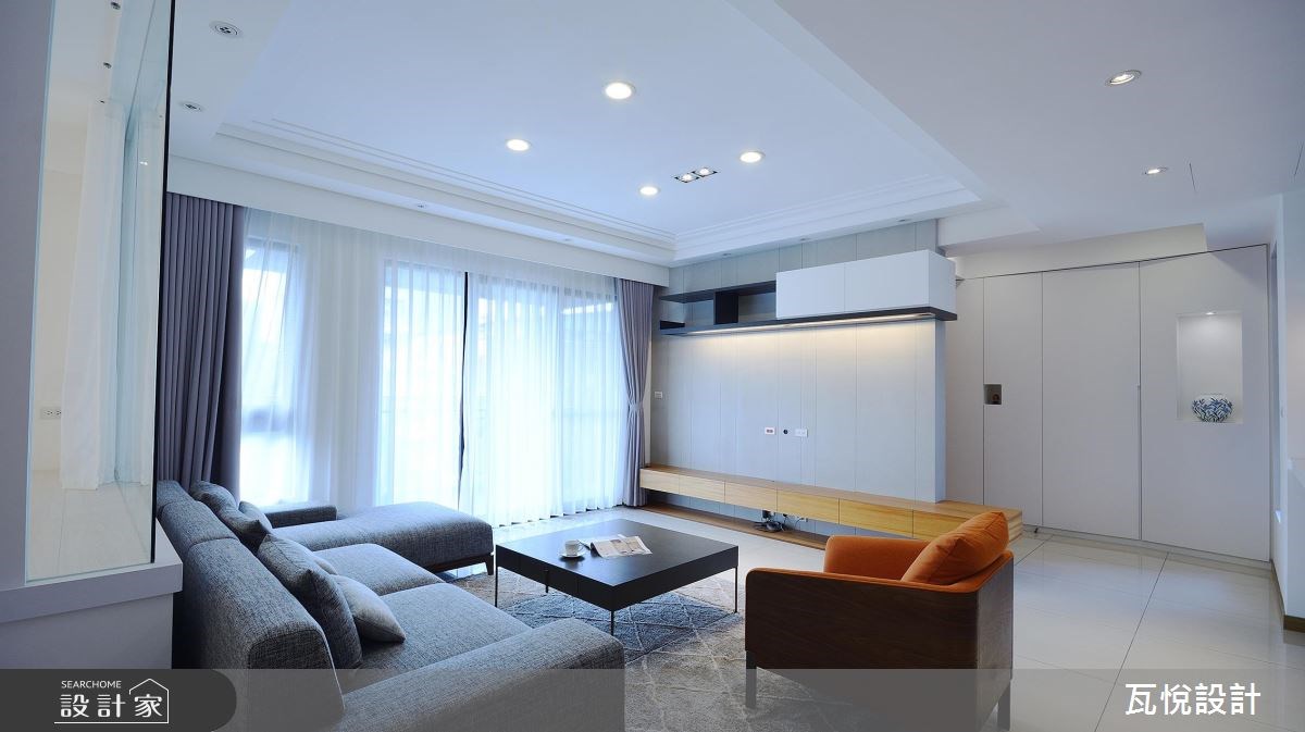 50坪中古屋(5~15年)＿北歐風客廳案例圖片＿瓦悅設計有限公司＿瓦悅_42之3