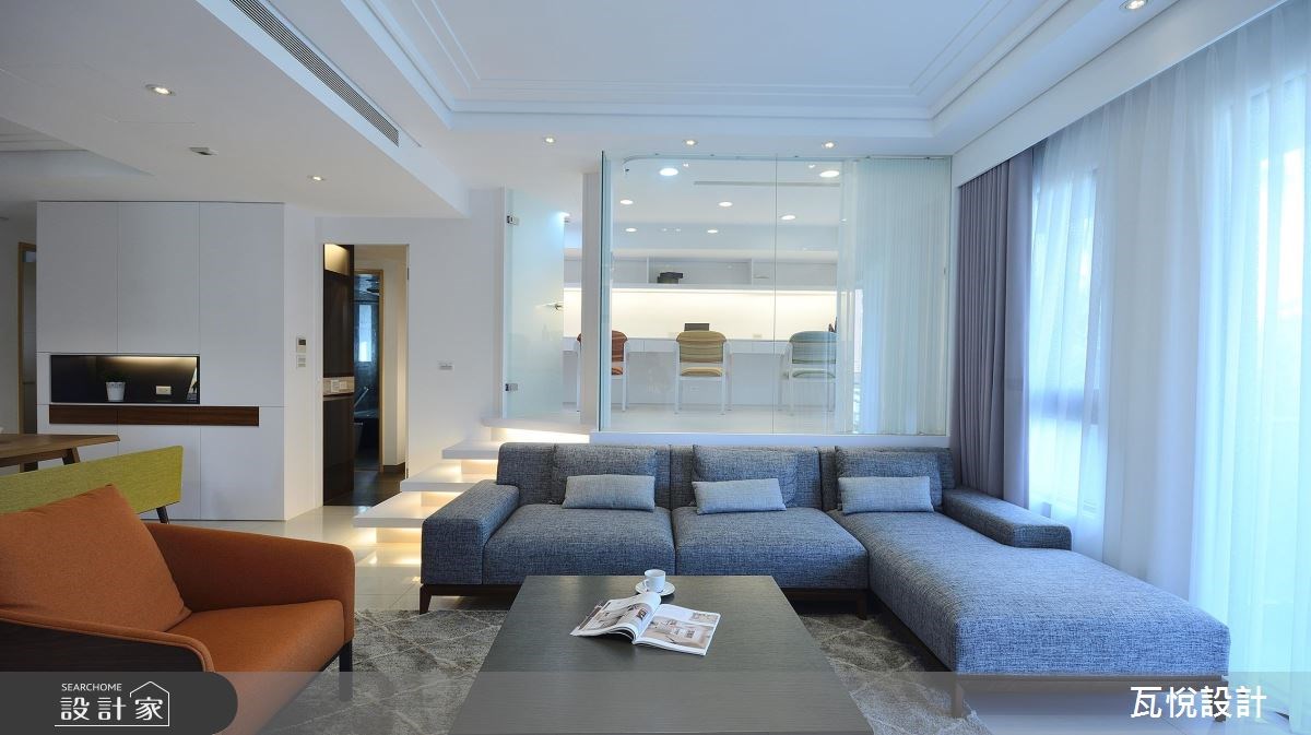 50坪中古屋(5~15年)＿北歐風客廳案例圖片＿瓦悅設計有限公司＿瓦悅_42之5