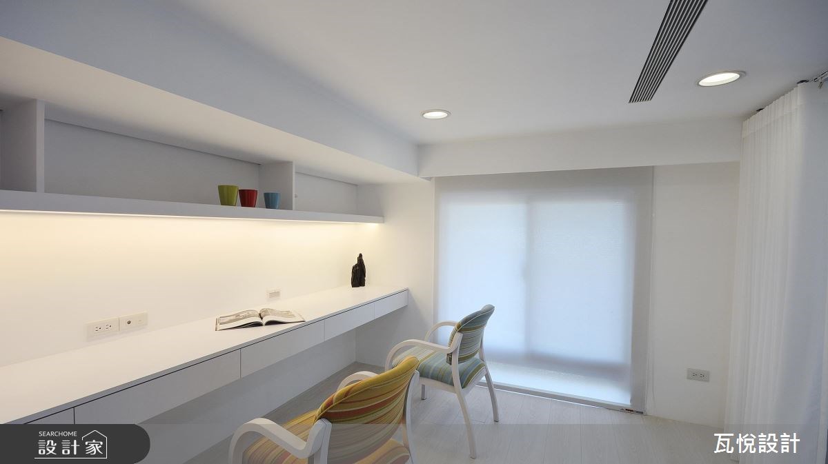 50坪中古屋(5~15年)＿北歐風書房案例圖片＿瓦悅設計有限公司＿瓦悅_42之20