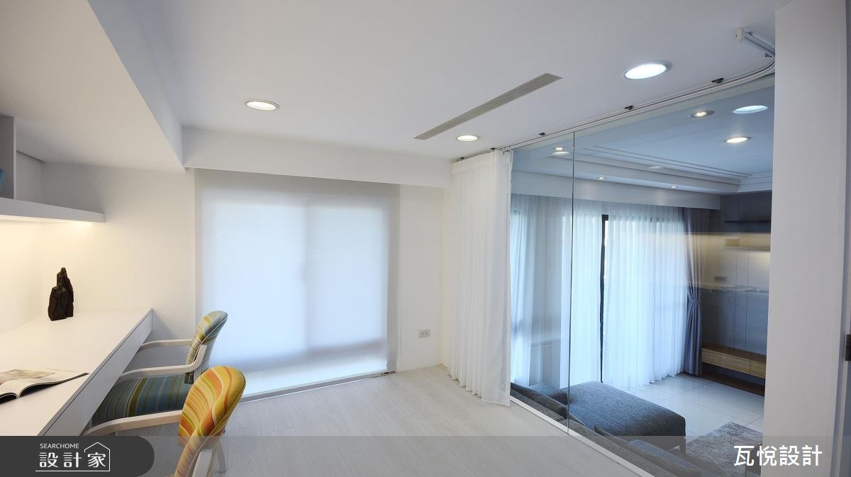 50坪中古屋(5~15年)＿北歐風書房案例圖片＿瓦悅設計有限公司＿瓦悅_42之21